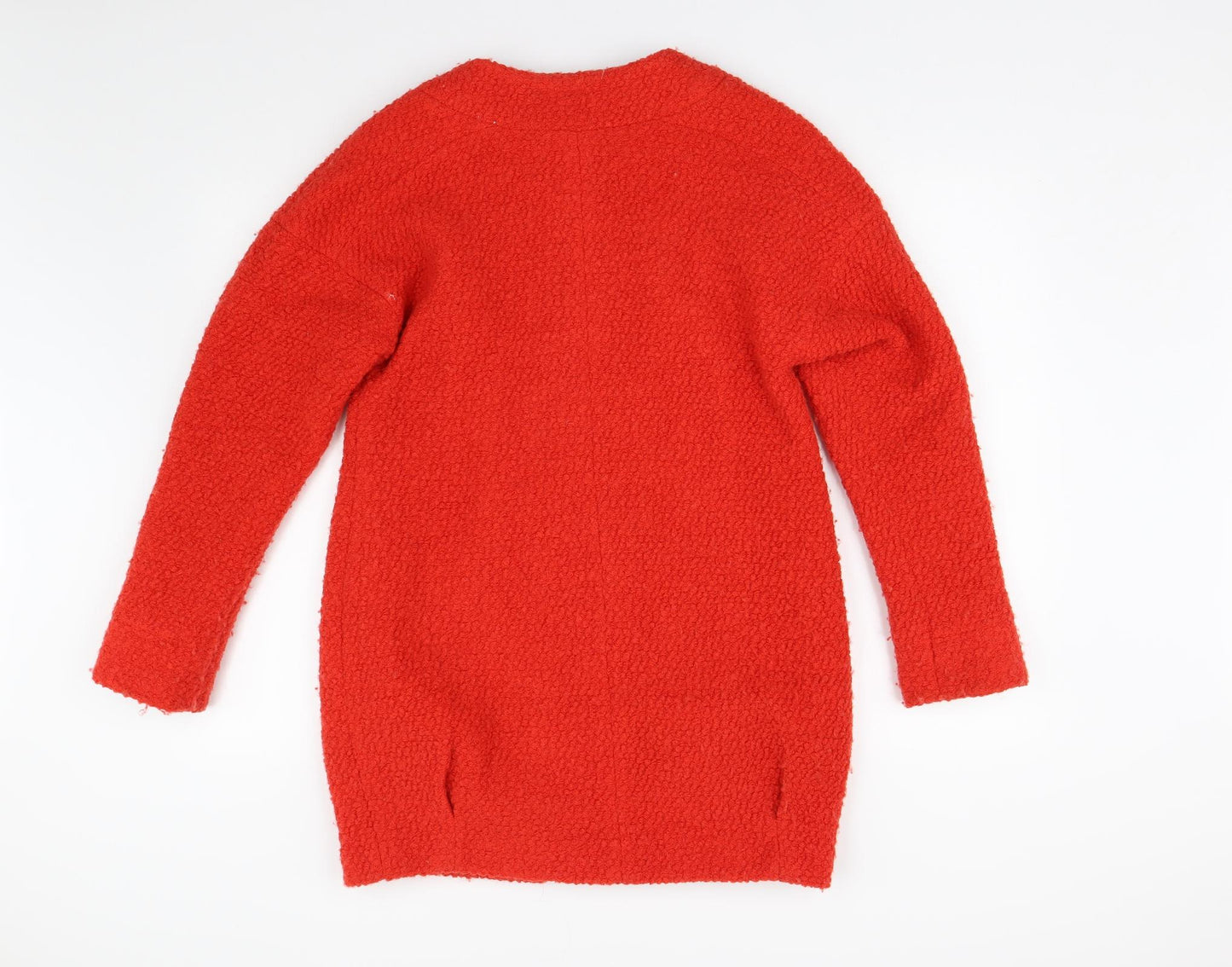 Primark Womens Orange   Overcoat Coat Size 8