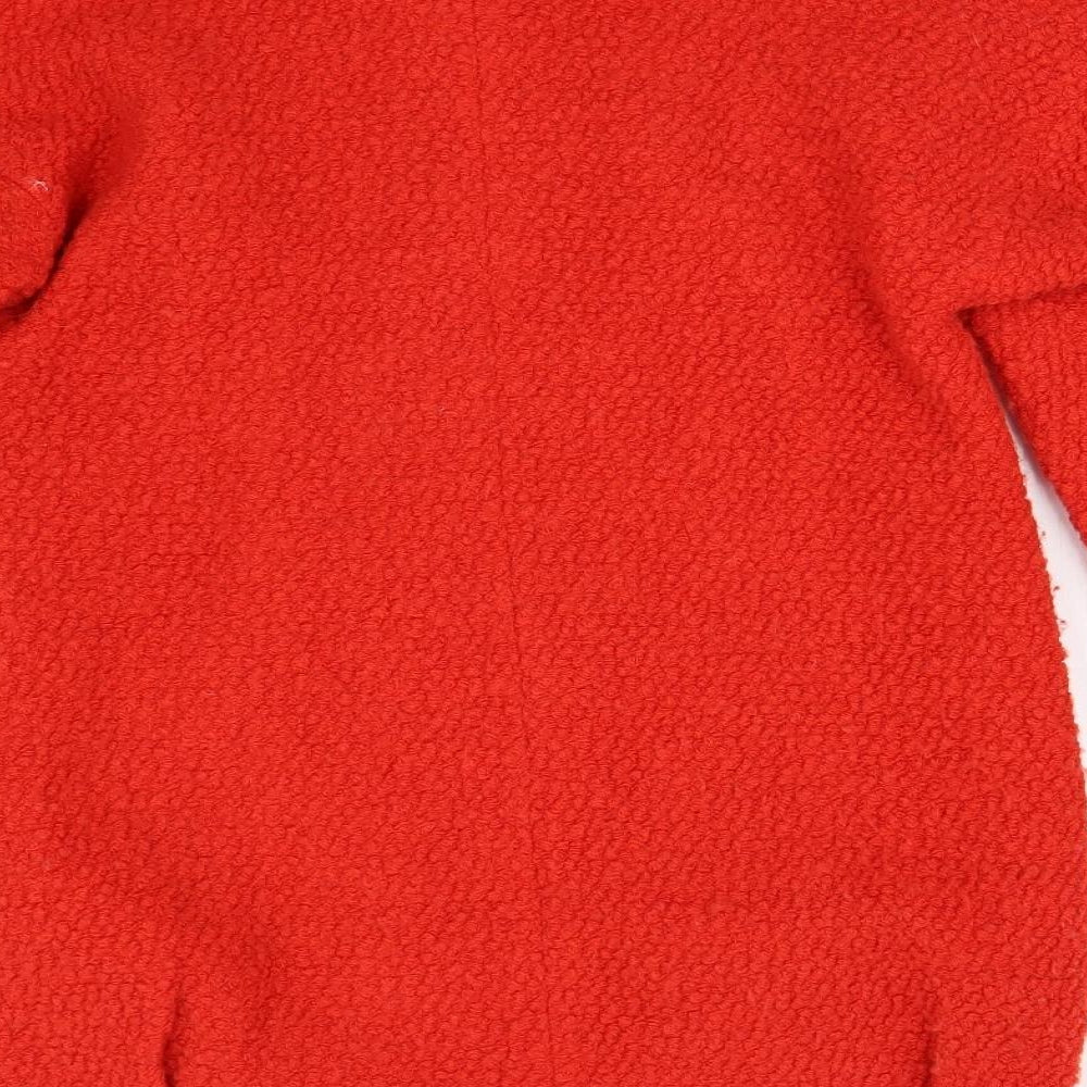 Primark Womens Orange   Overcoat Coat Size 8