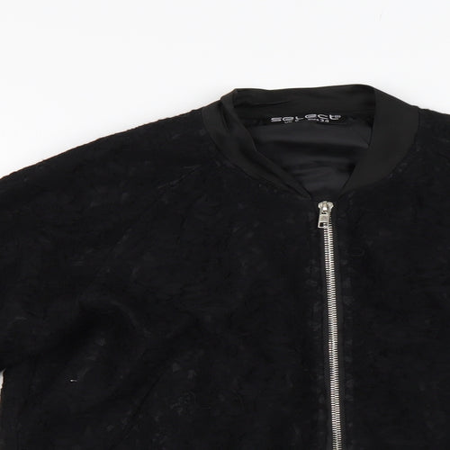 Select Womens Black   Jacket  Size 6