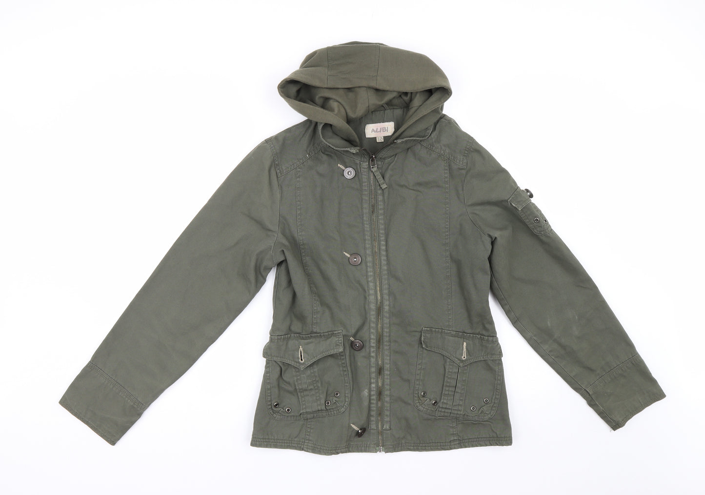Alibi Womens Green   Jacket  Size 10