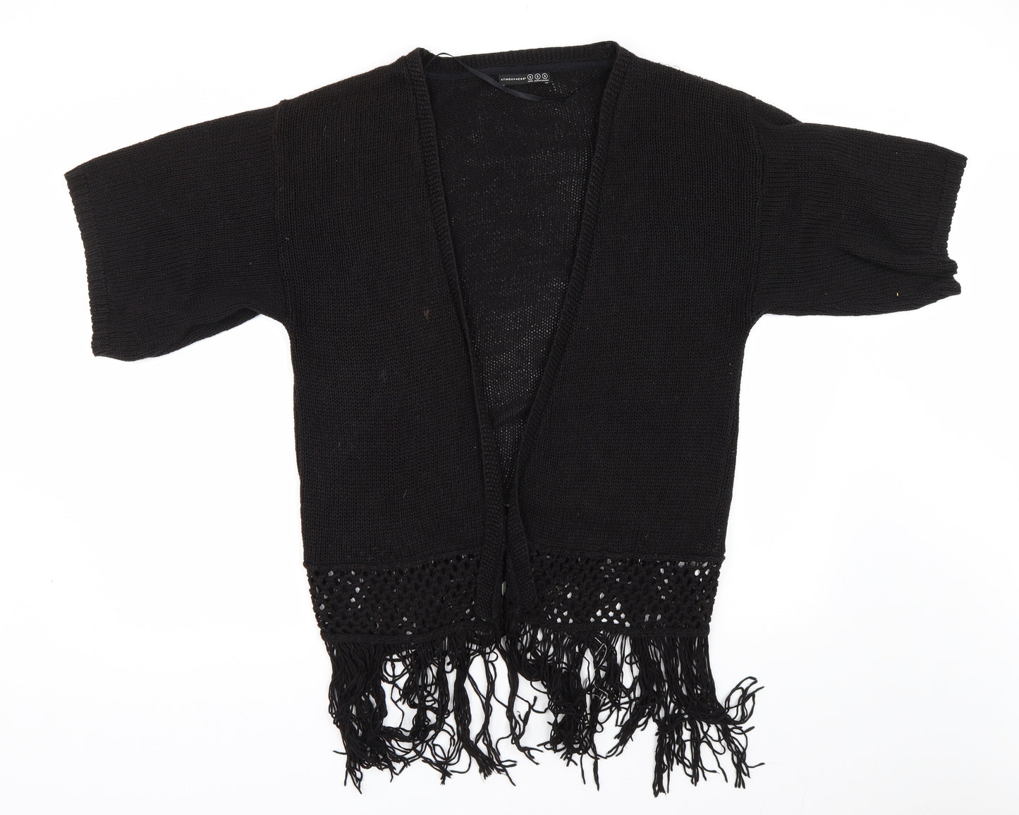 Primark Womens Black  Knit Pullover Jumper Size S