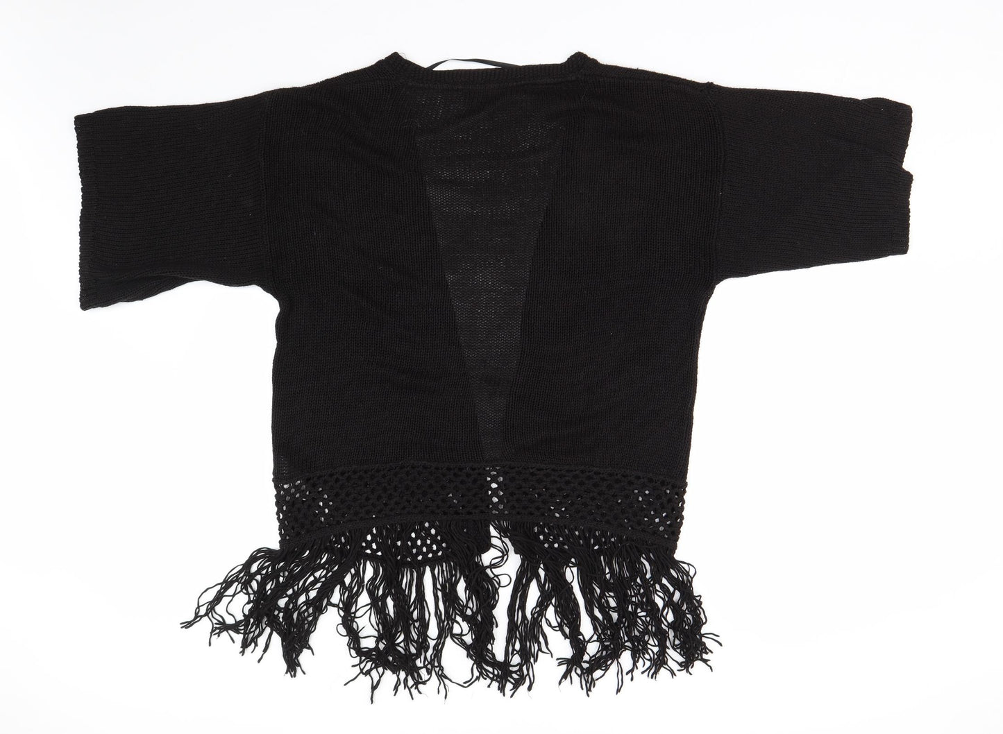 Primark Womens Black  Knit Pullover Jumper Size S