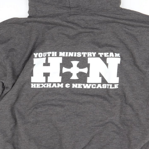 AWD Womens Grey   Pullover Hoodie Size M  - Youth Ministry