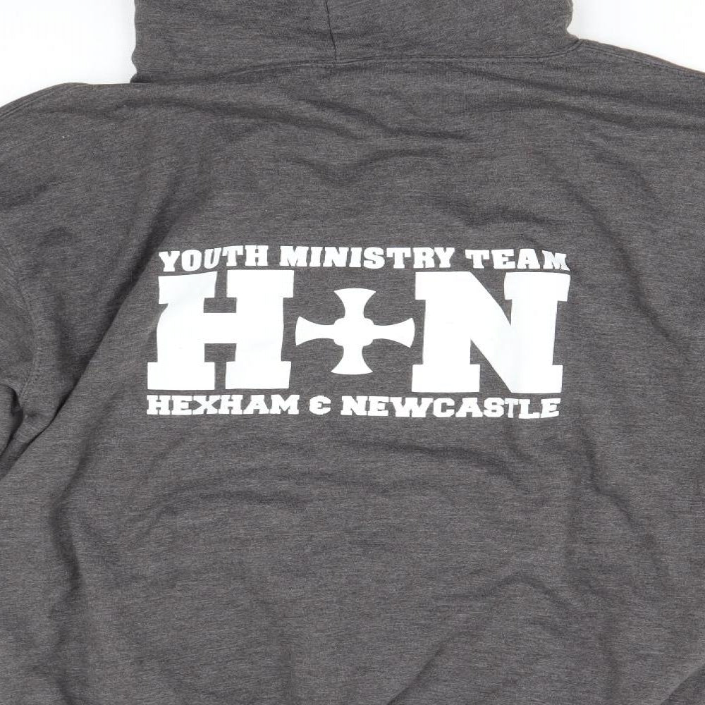 AWD Womens Grey   Pullover Hoodie Size M  - Youth Ministry