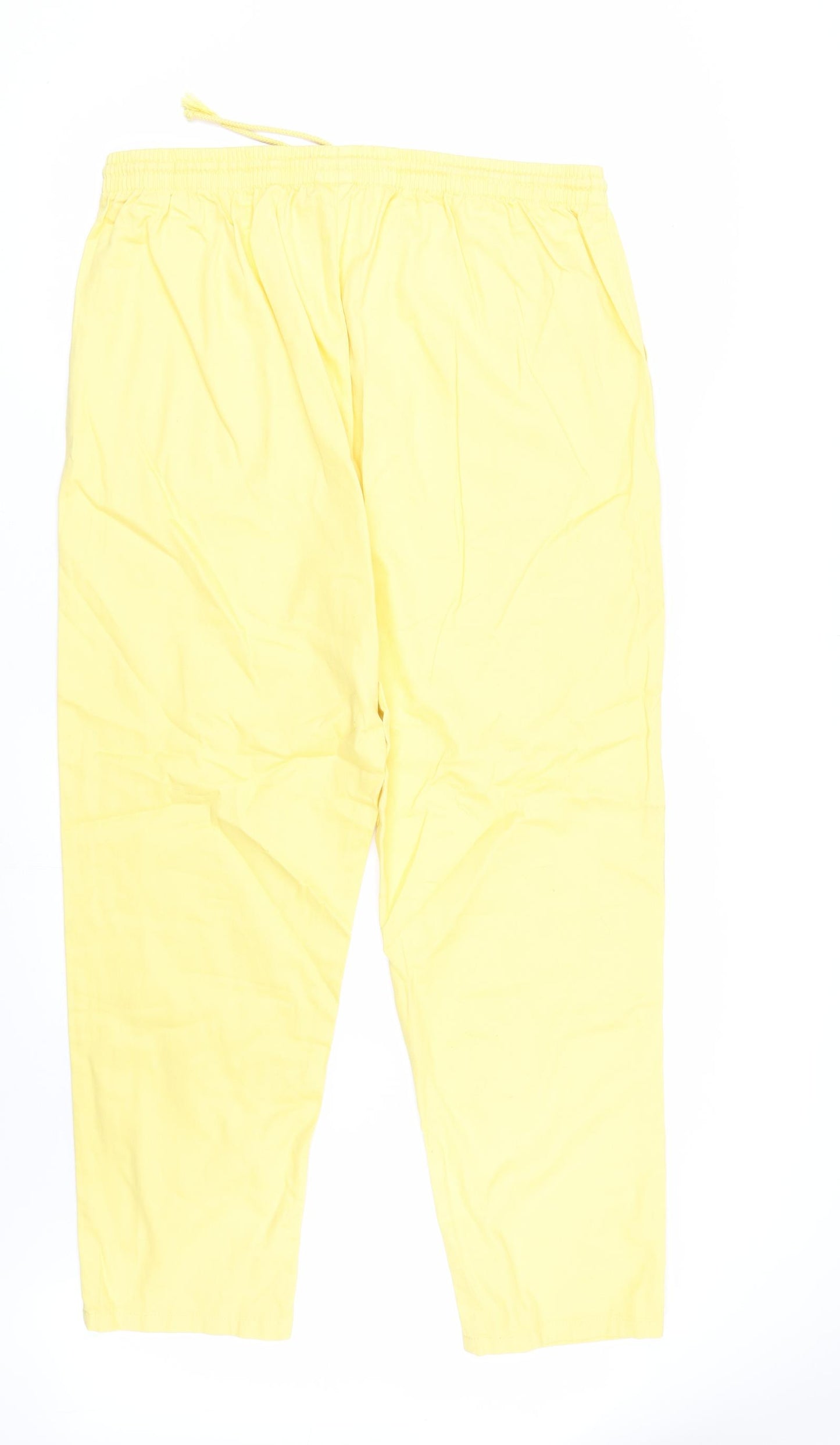Damart Womens Yellow   Trousers  Size 20 L29 in