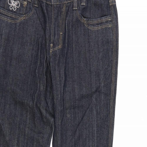 Kirsty Womens Blue  Denim Straight Jeans Size 10 L30 in