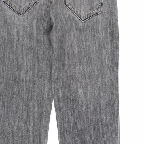 Vavell Womens Grey  Denim Skinny Jeans Size 8 L32 in