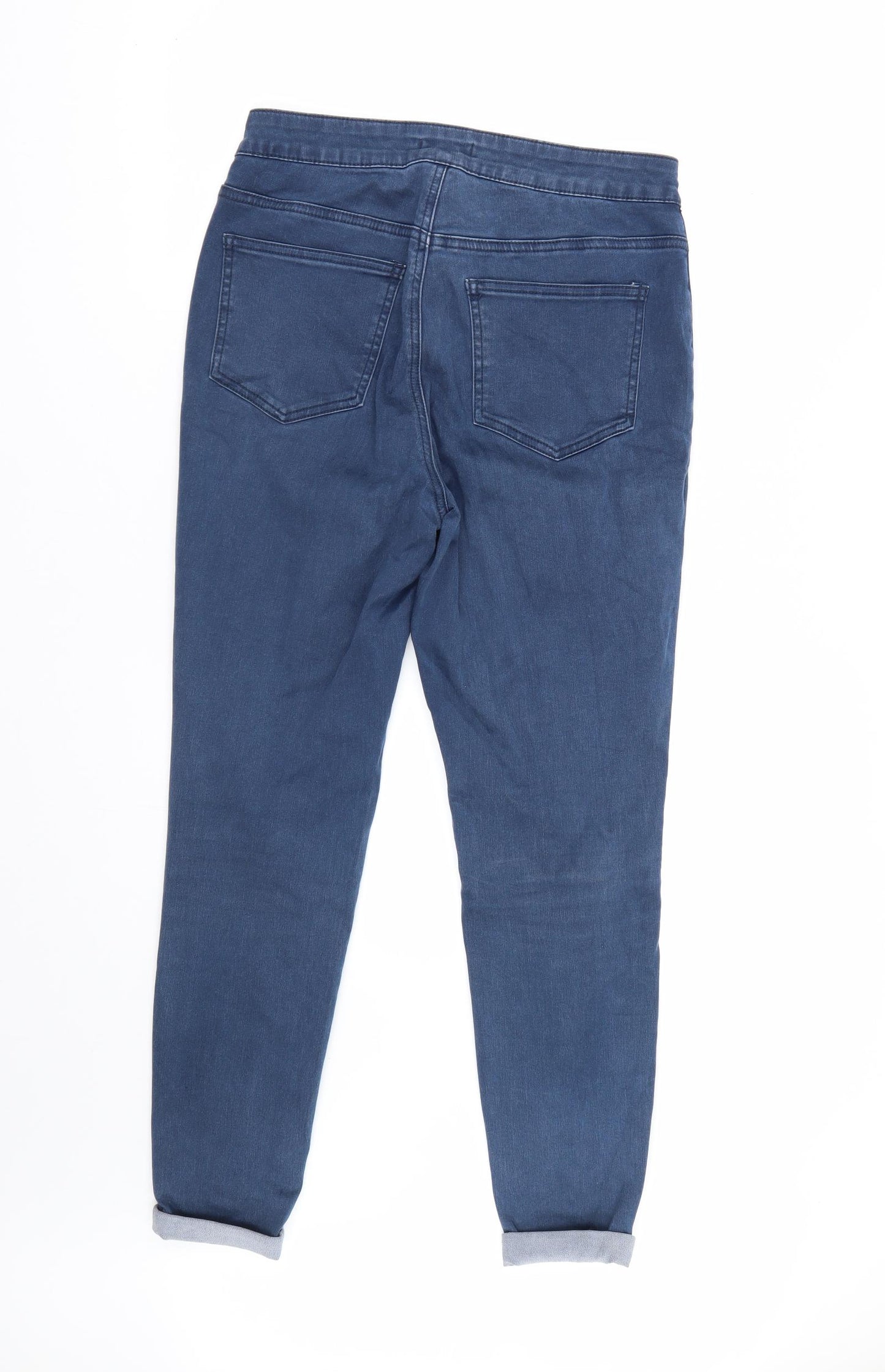 TU Womens Blue  Denim Skinny Jeans Size 12 L28 in