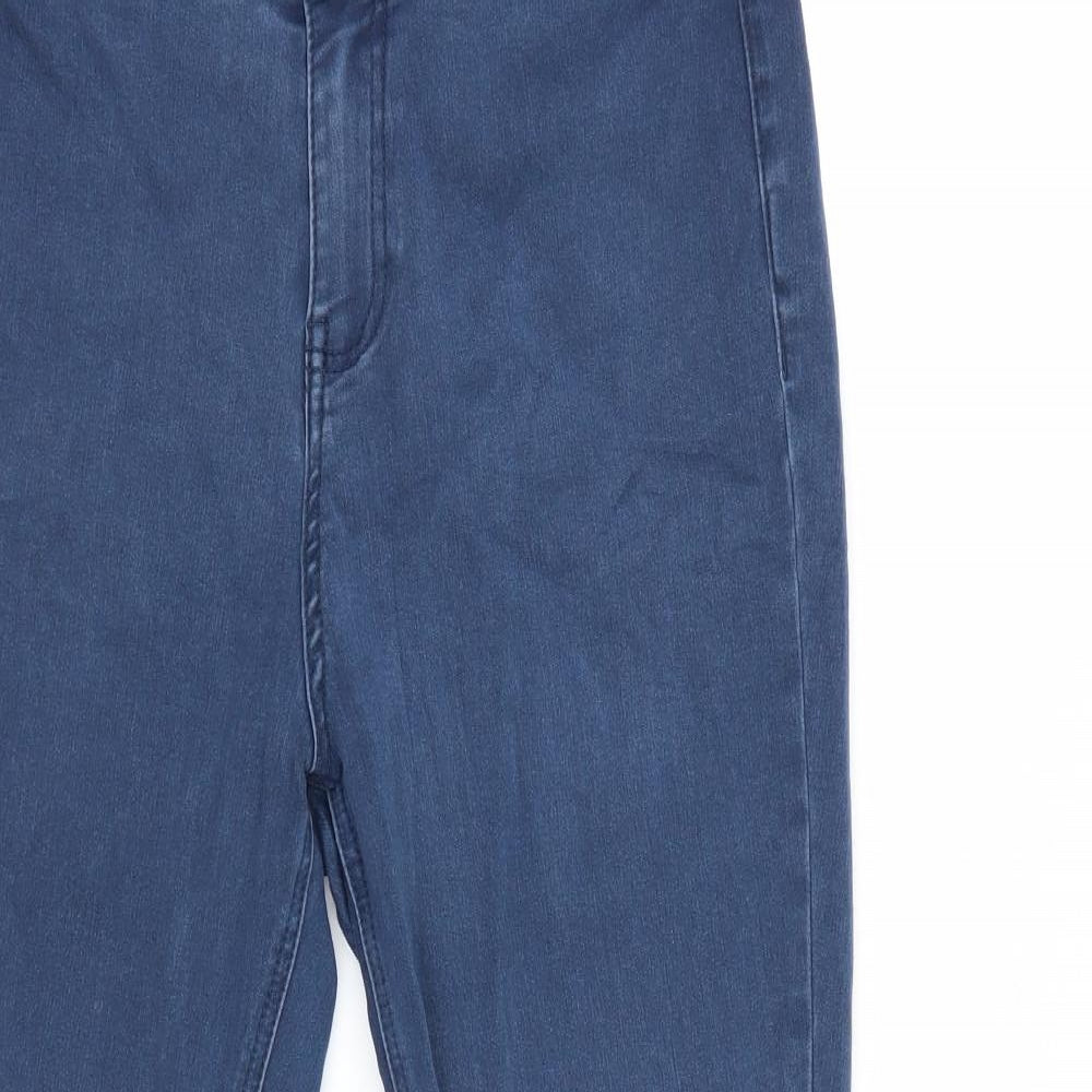 TU Womens Blue  Denim Skinny Jeans Size 12 L28 in