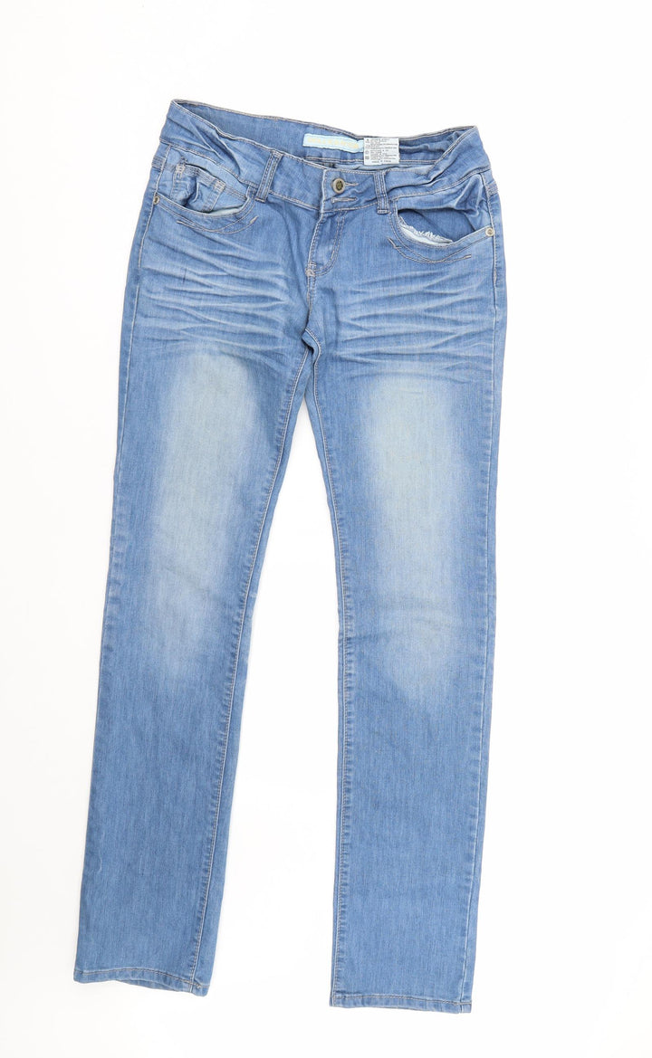 Dolce & Rose Womens Blue Denim Skinny Jeans Size 10 L31 in