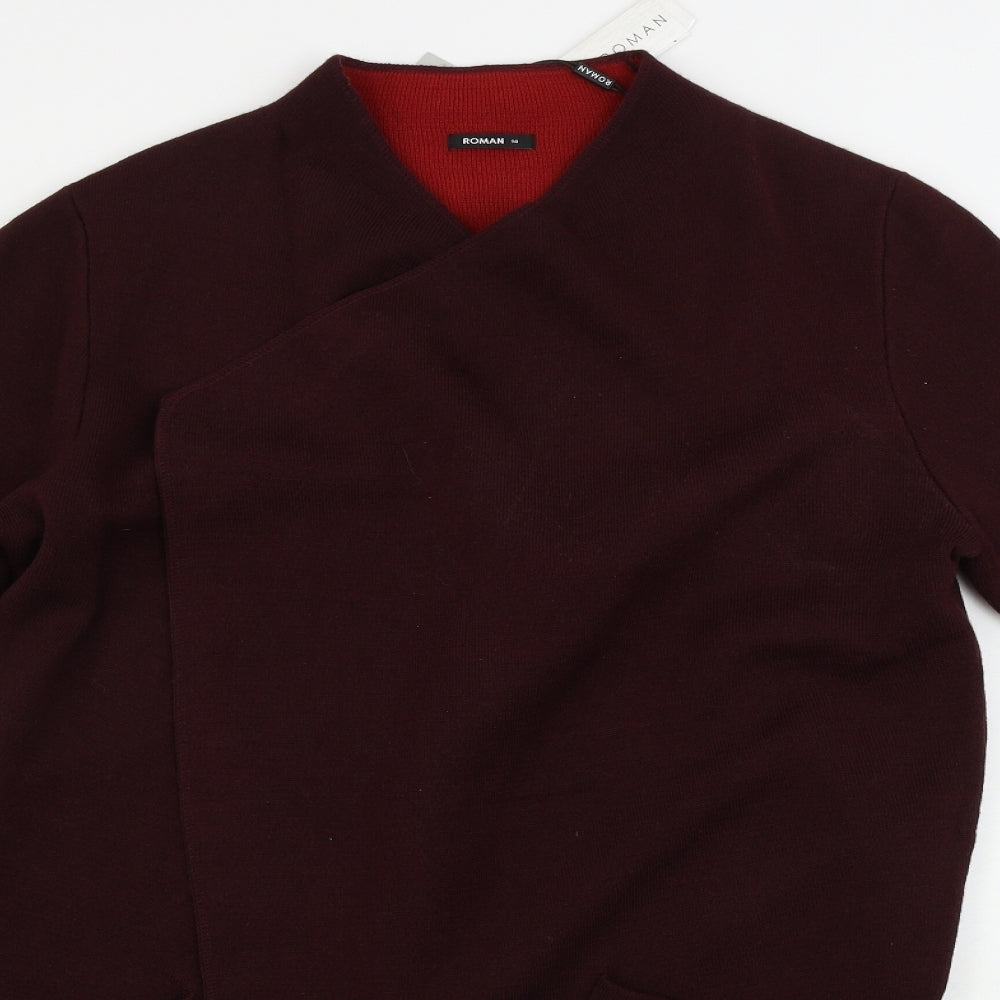 Roman  Womens Brown   Cardigan Jumper Size 14