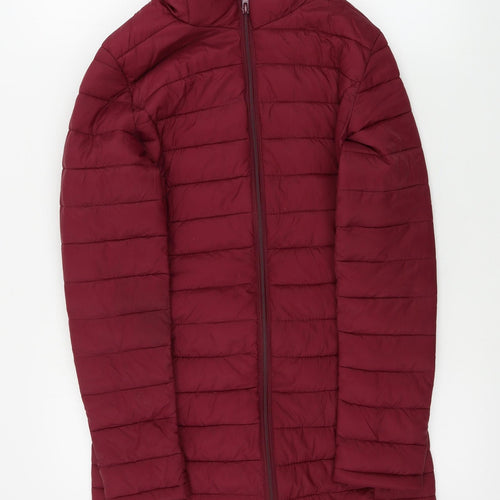 Primark  Womens Red   Jacket Coat   - 2XS