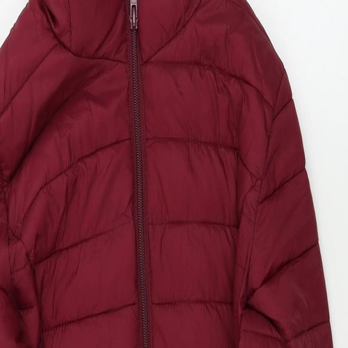 Primark  Womens Red   Jacket Coat   - 2XS