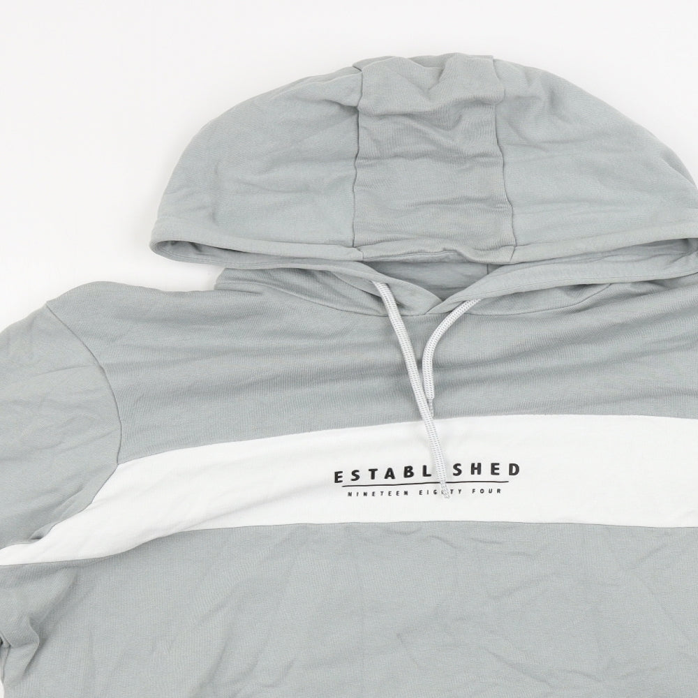 Primark  Mens Grey   Pullover Hoodie Size M