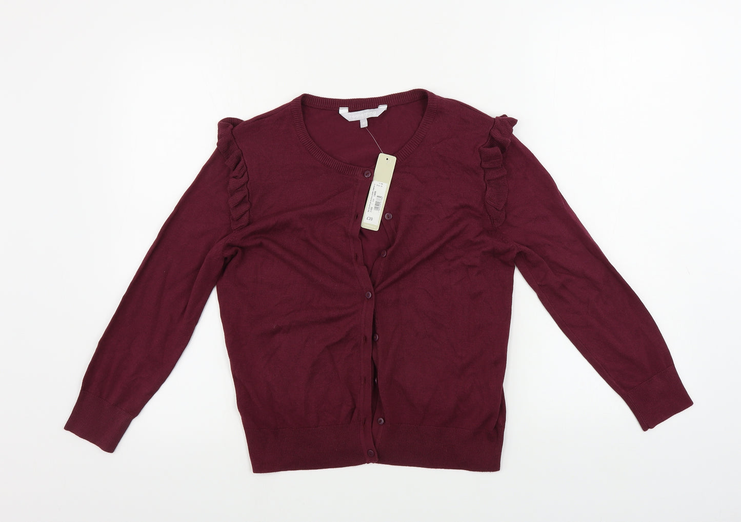 Red Herring  Womens Purple   Cardigan Jumper Size 12