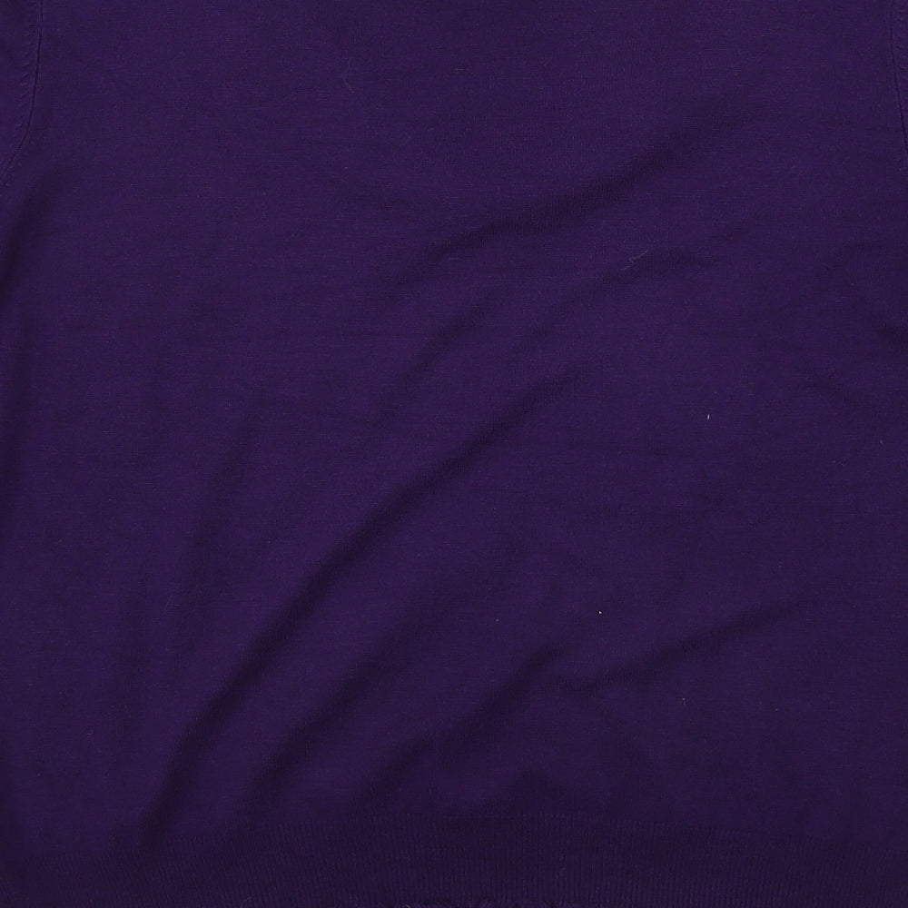 Per Una Womens Purple   Pullover Jumper Size 16