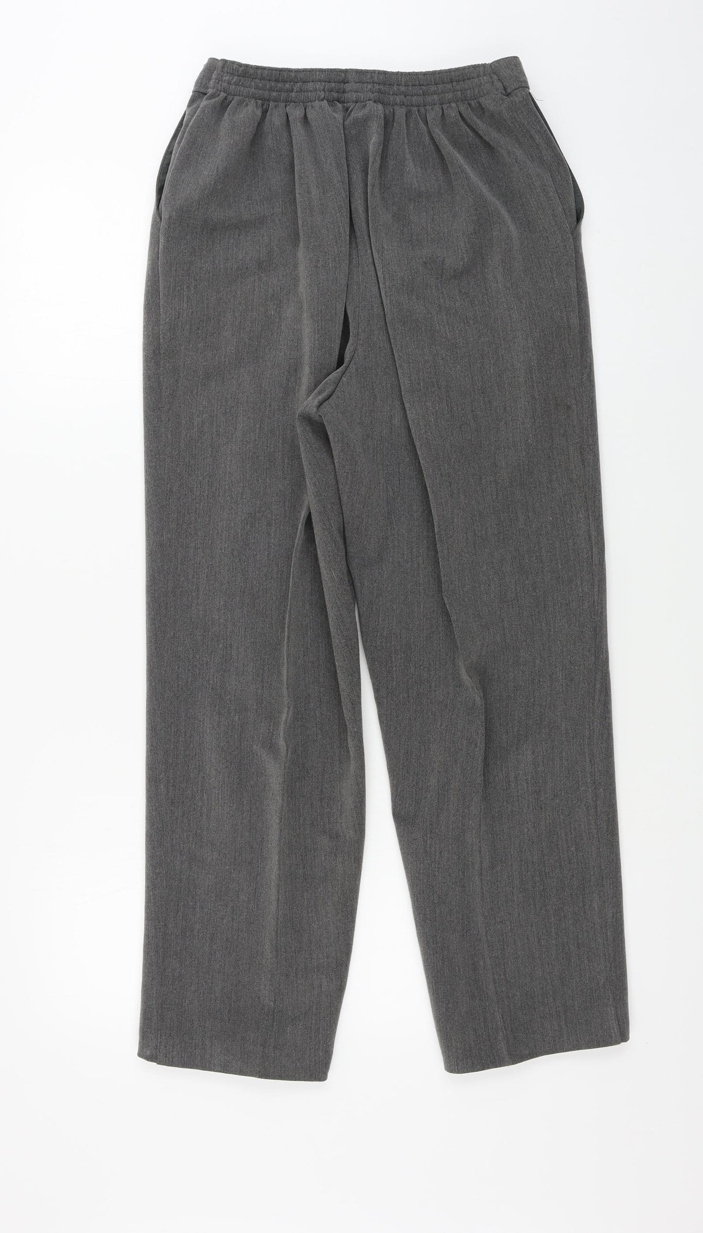 Preworn  Womens Grey   Trousers  Size 14 L23 in