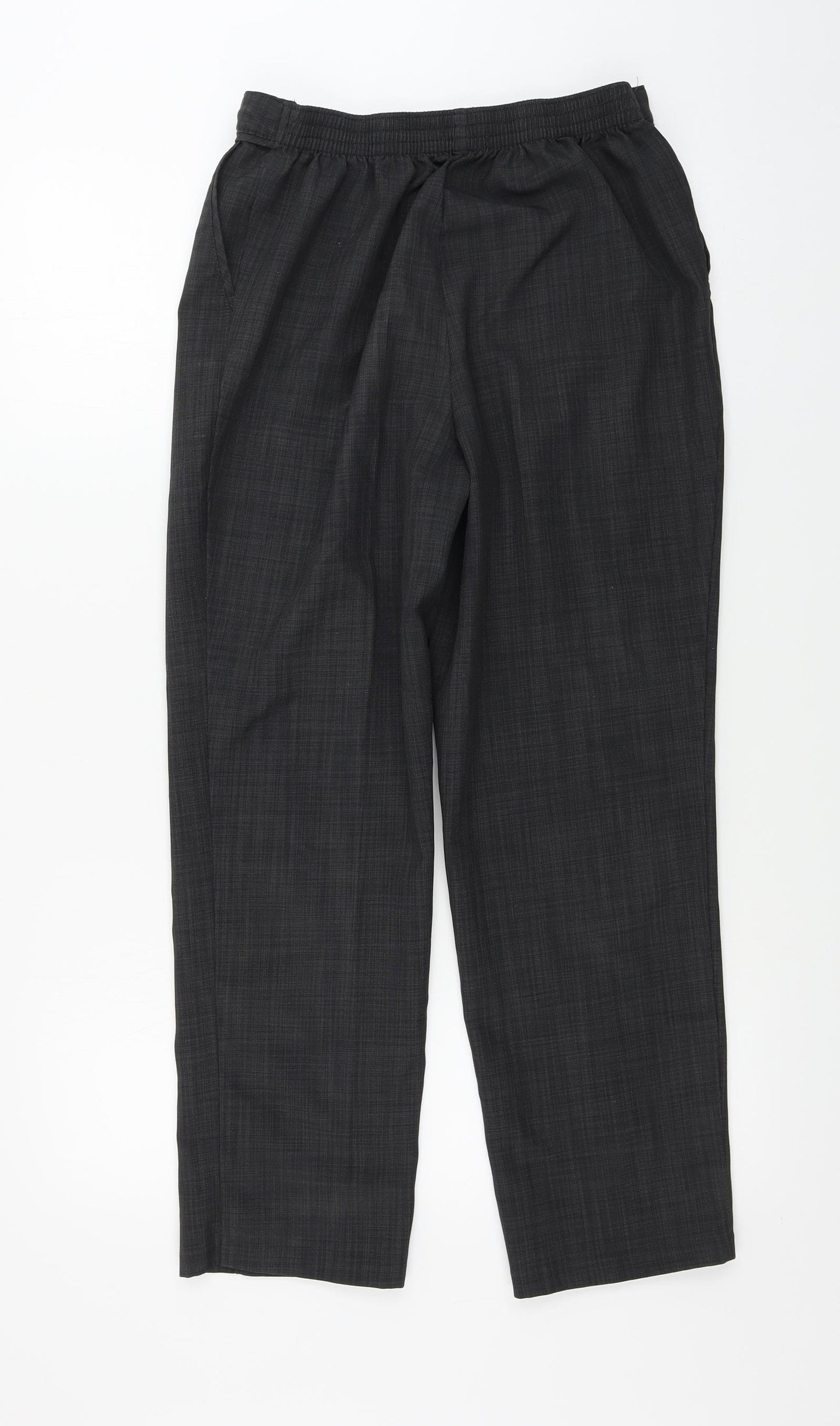 Marks and Spencer  Womens Grey   Trousers  Size 10 L25 in