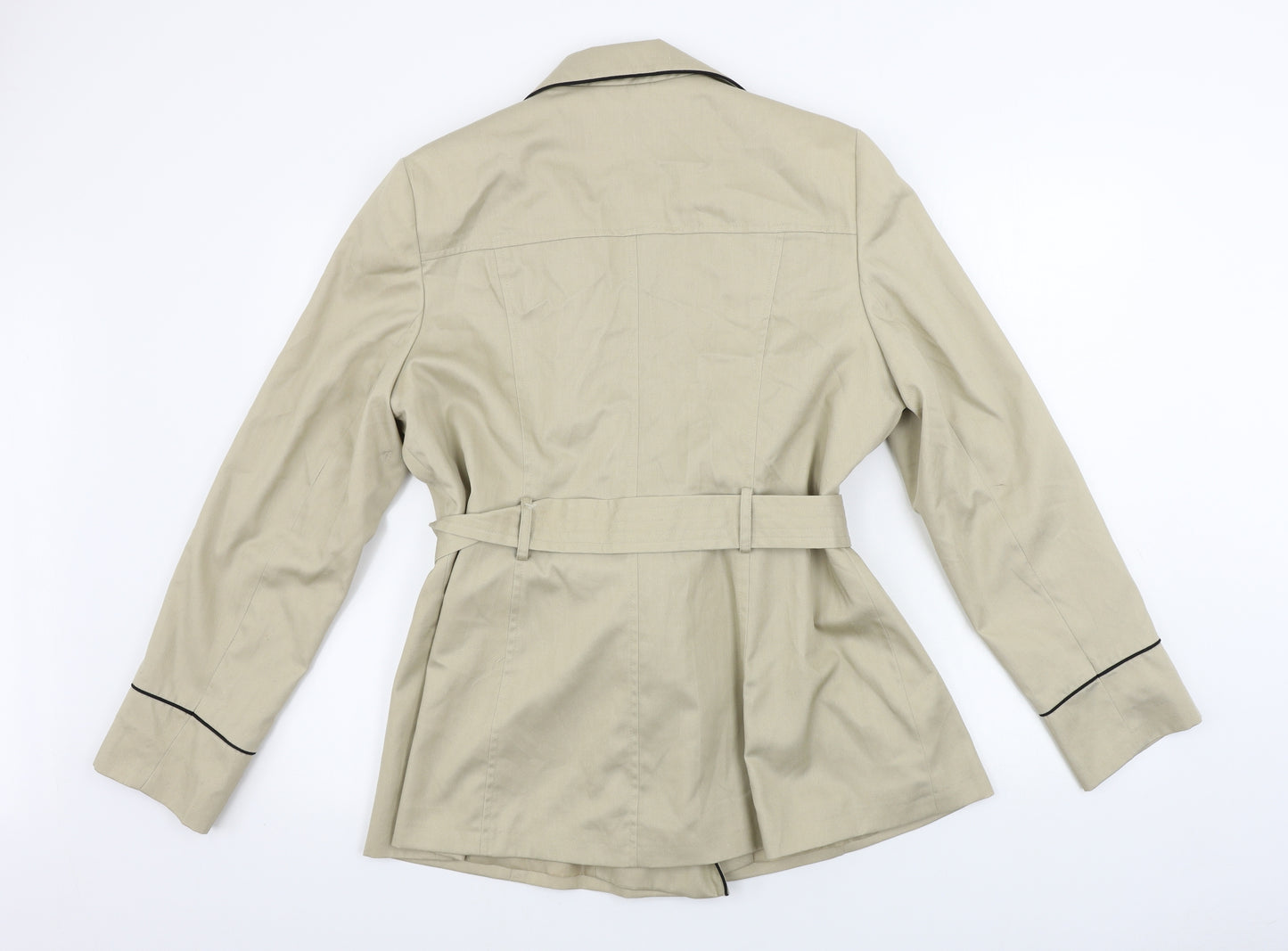 George  Womens Beige   Jacket Coat Size 16