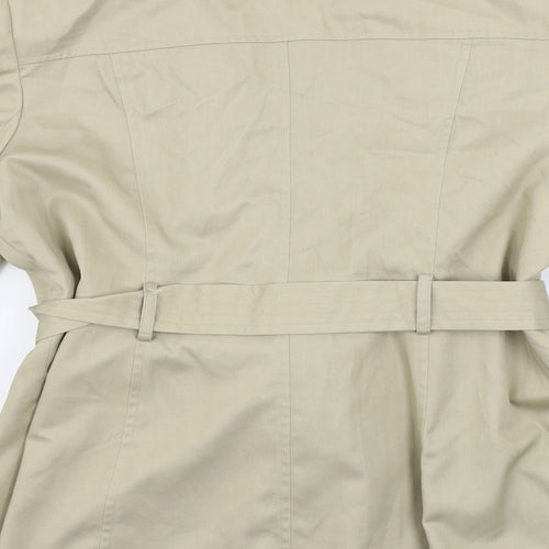 George  Womens Beige   Jacket Coat Size 16