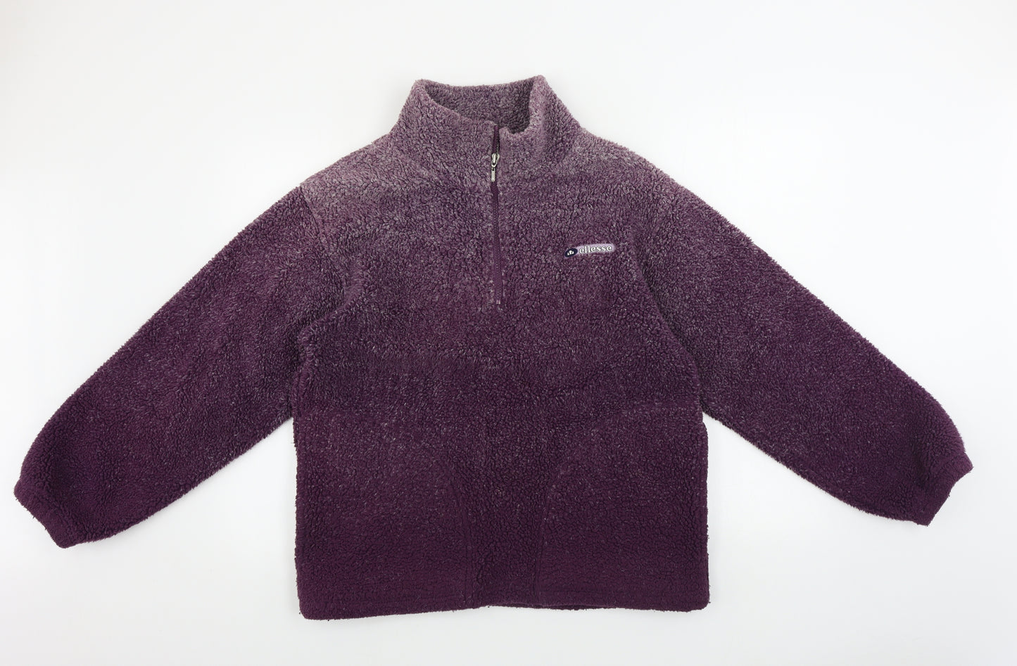 ellesse  Womens Purple   Henley Sweatshirt Size 12