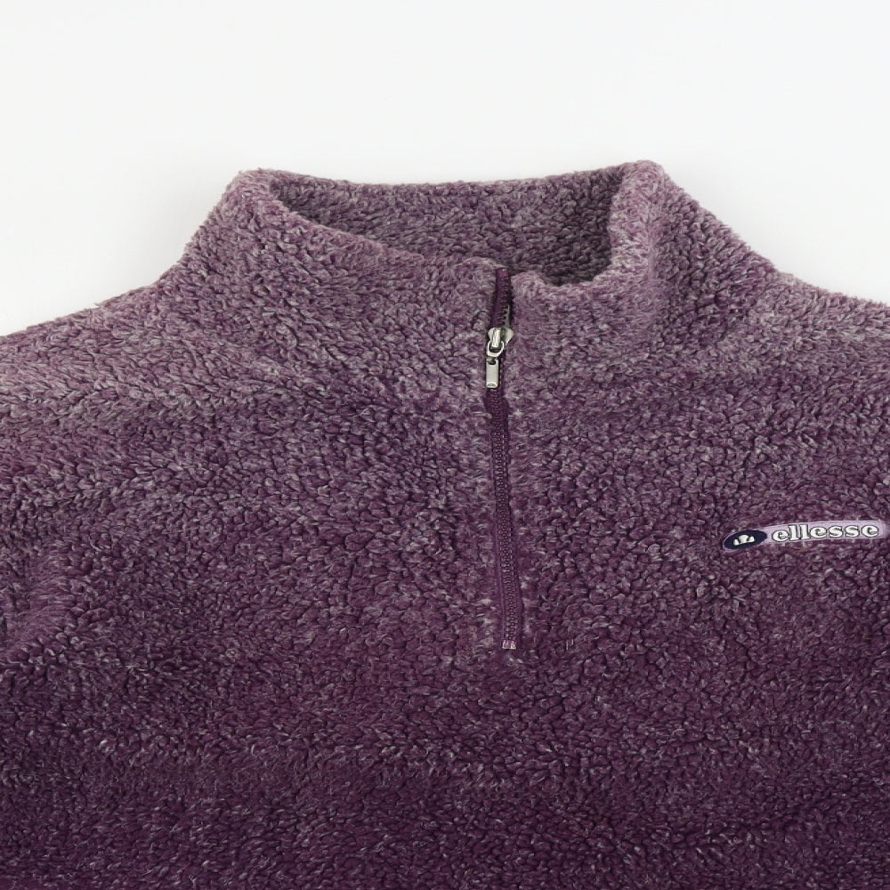 ellesse  Womens Purple   Henley Sweatshirt Size 12