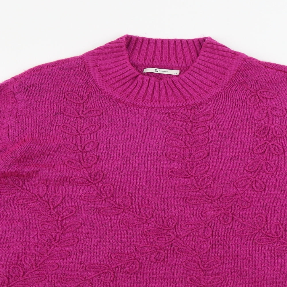 TU Womens Pink   Pullover Jumper Size 24