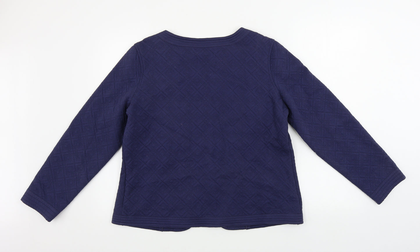 hle  Womens Blue   Jacket Coat Size 16