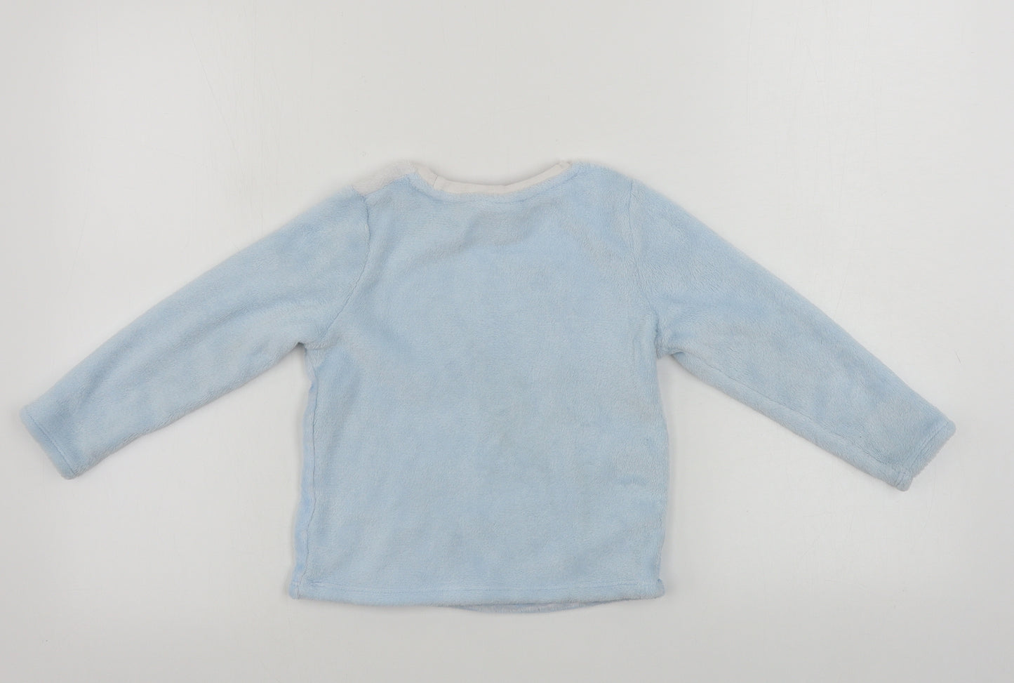 George Girls Blue   Top Pyjama Top Size 3-4 Years  - peppa pig christmas