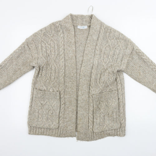 Primark  Womens Beige   Cardigan Jumper   - 2XS