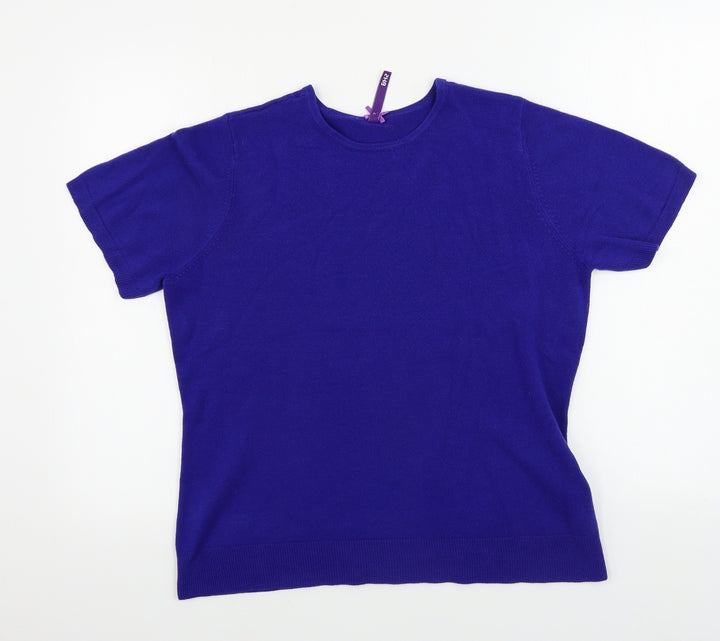 BHS  Womens Blue   Pullover Jumper Size 14