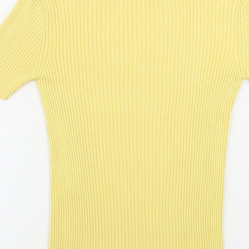 C&A Womens Yellow   Pullover Jumper Size M