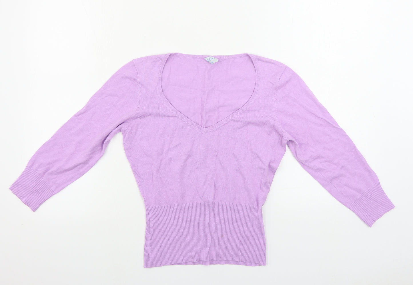 Oasis  Womens Purple   Pullover Jumper Size 12
