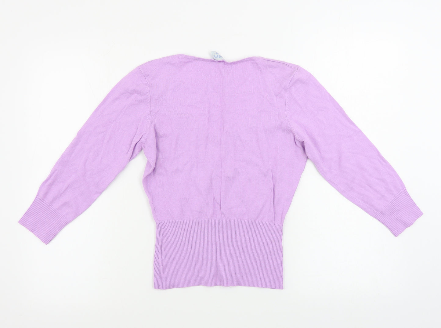 Oasis  Womens Purple   Pullover Jumper Size 12