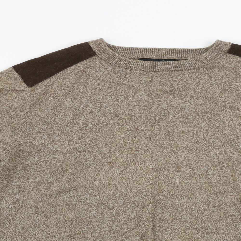 Cedar Wood State Mens Brown   Pullover Jumper Size XS