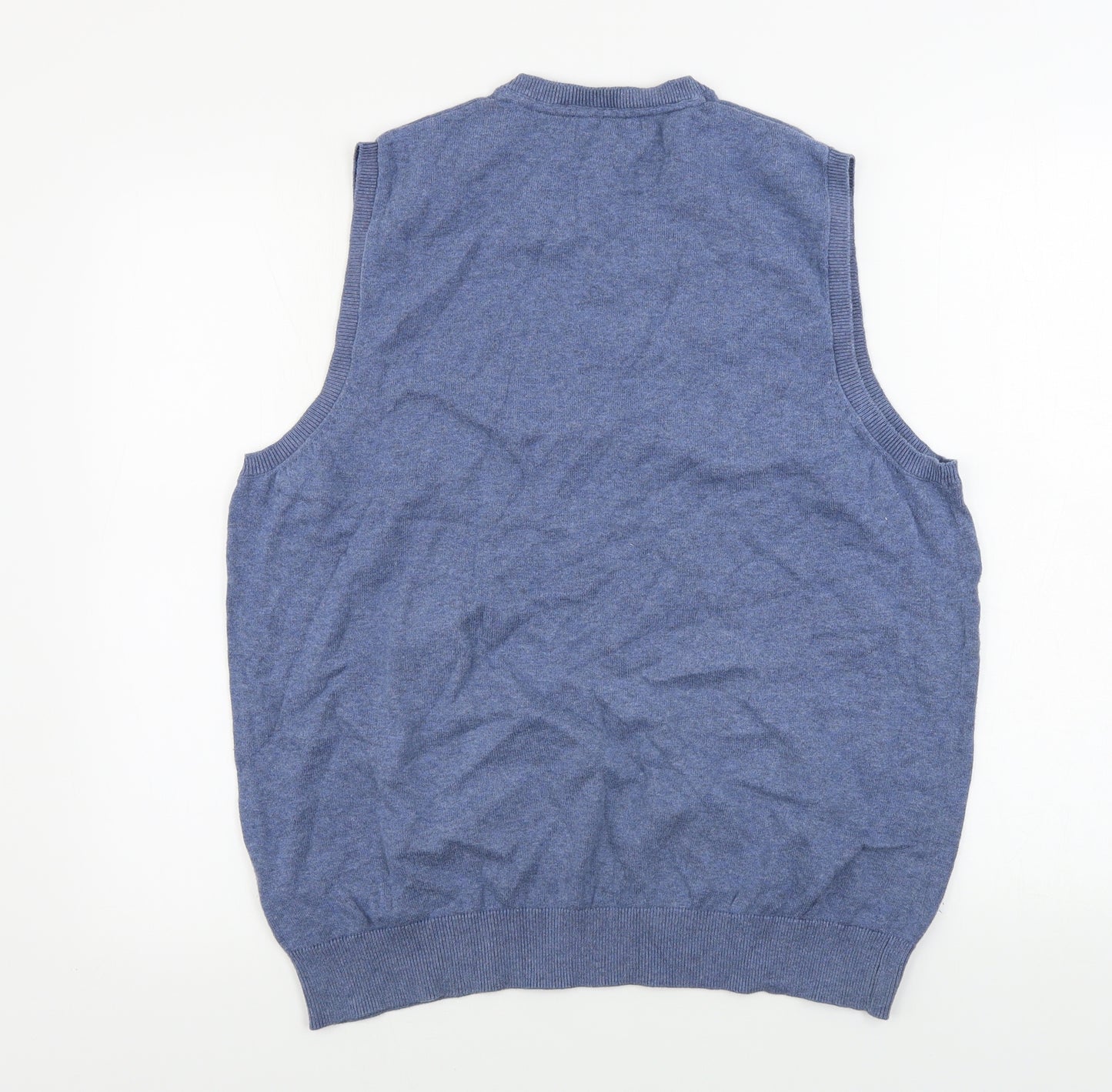 Marks and Spencer  Mens Blue   Vest Jumper Size L