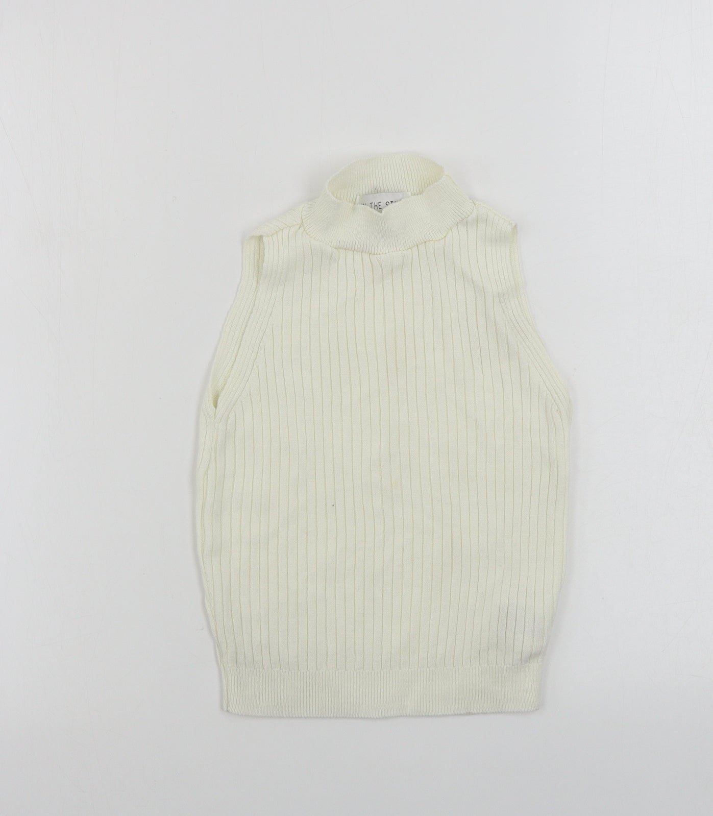 In the Style Womens Ivory   Vest Jumper Size 8