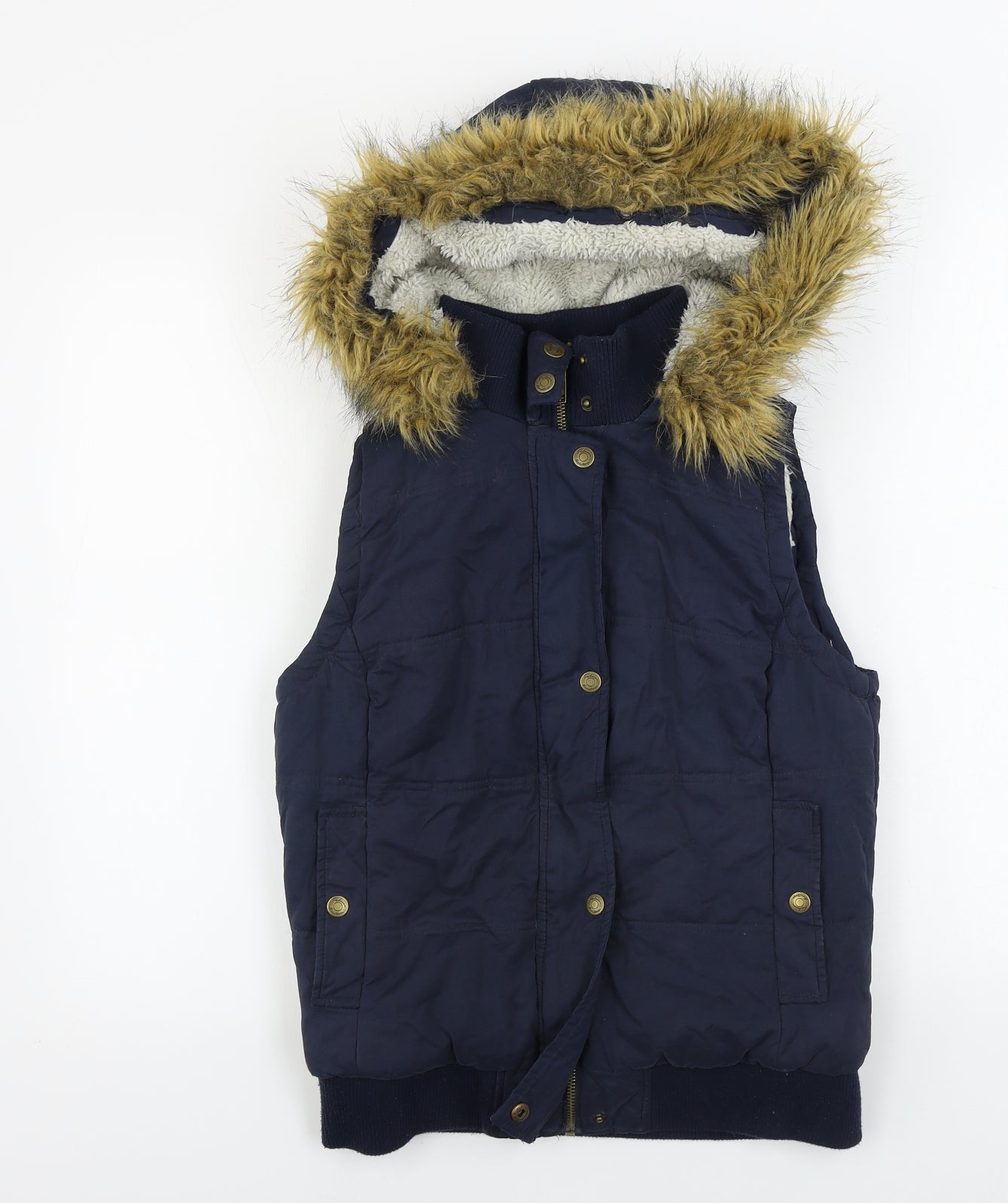 Falmer Heritage     Womens Blue   Gilet Coat Size 10