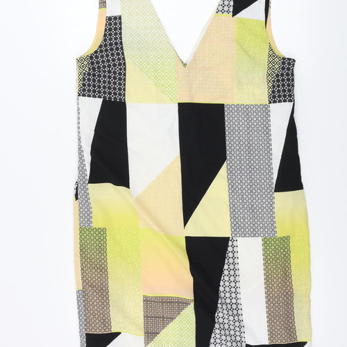 Neon Rose  Womens Yellow   A-Line  Size M