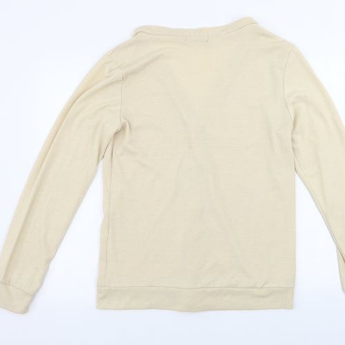 Preworn  Womens Beige   Cardigan Jumper Size L