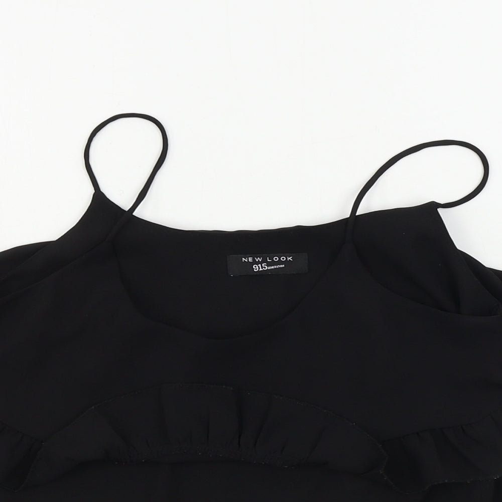 New Look  Girls Black   Basic Blouse Size 11 Years