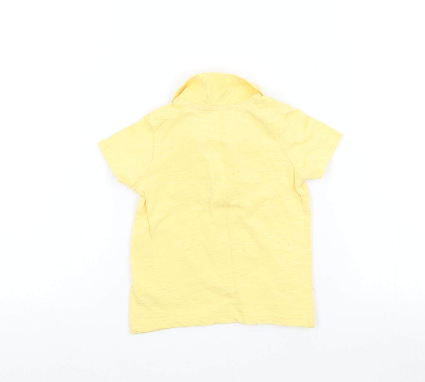 George Baby Yellow   Basic Polo Size 6-9 Months  - Disney, Winnie the Pooh