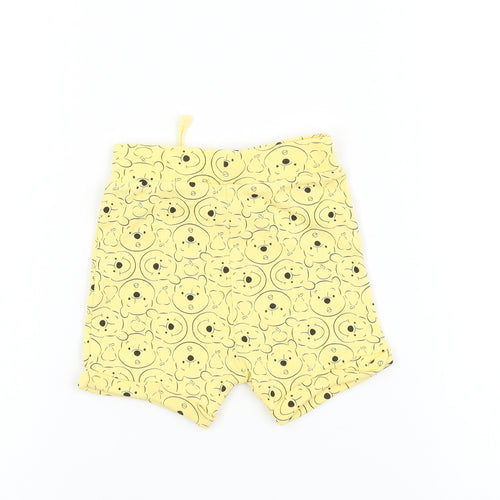 George Baby Yellow   Cropped Trousers Size 6-9 Months  - Disney, Winnie the Pooh