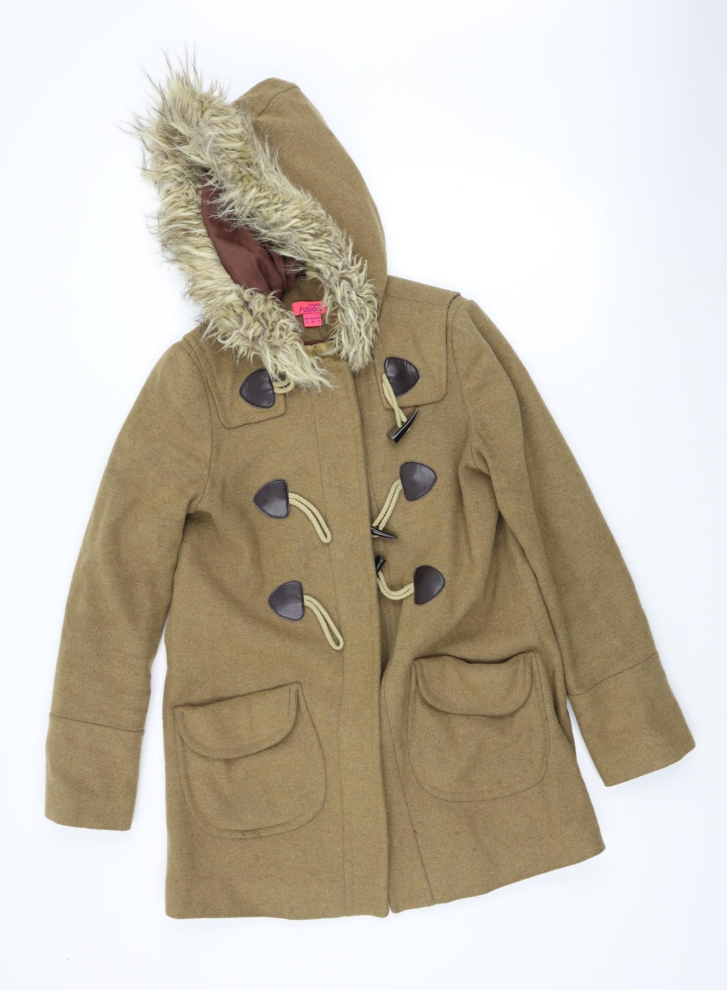 Monsoon Womens Blue   Pea Coat Coat Size 8