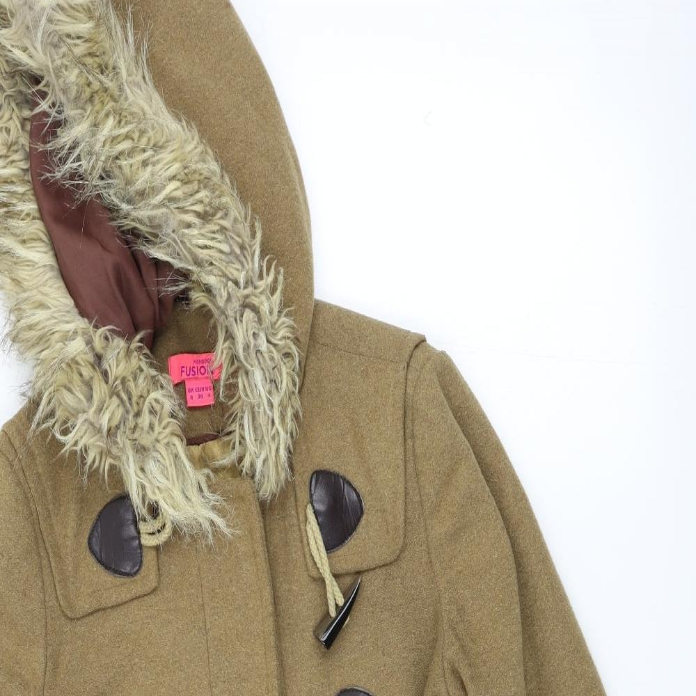 Monsoon Womens Blue   Pea Coat Coat Size 8