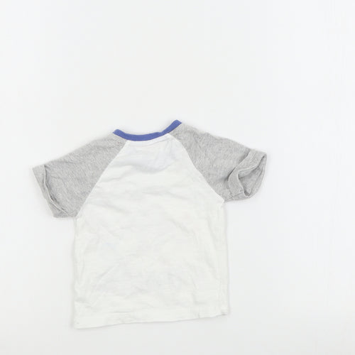George Boys White   Basic T-Shirt Size 0-3 Months  - Tigger Winnie the Pooh
