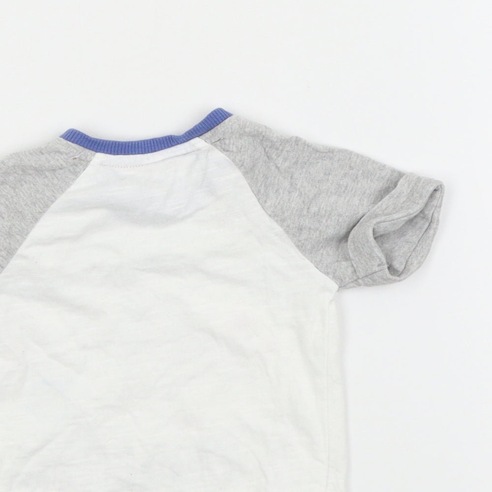 George Boys White   Basic T-Shirt Size 0-3 Months  - Tigger Winnie the Pooh