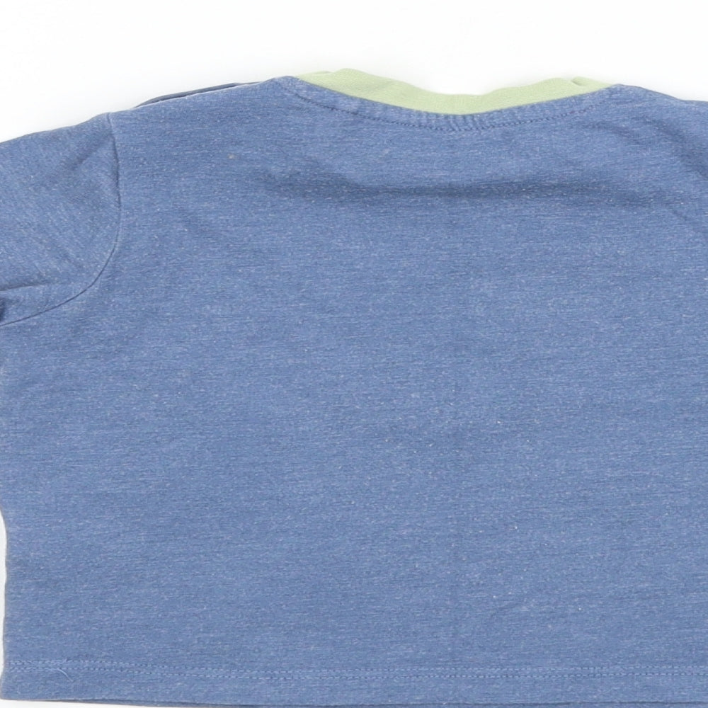 TU Boys Blue   Basic T-Shirt Size 6-9 Months