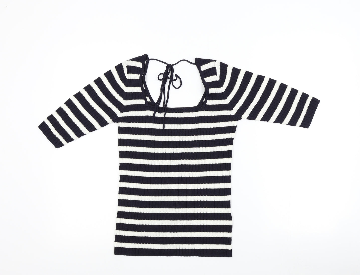 NEXT Womens Multicoloured Striped  Basic Blouse Size 8