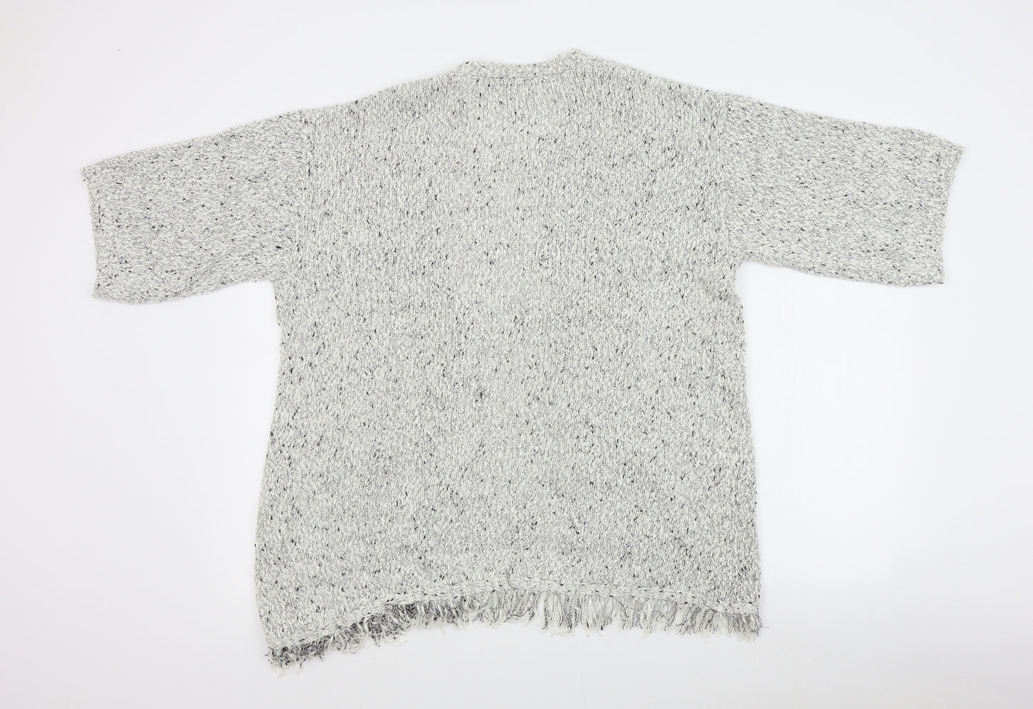 New Look Womens Grey   Cardigan Jumper Size M